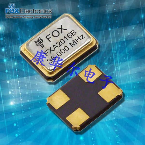 FC1BAEBDI20.0-T1,FOX晶振,FC1BA无源晶振,2016晶振,耐高温晶振