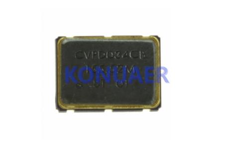 CVPD-034-50-155.52,LVPECL输出晶振,VCXO差分晶振,CRYSTEK贴片晶振