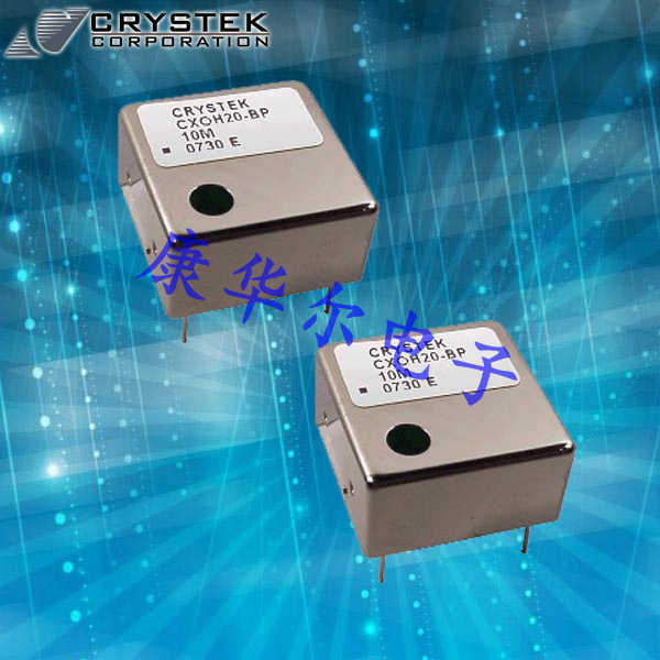 CXOH20-BP-10.000,CXOH20晶振,TCXO温补晶振,插件晶振,10M晶振,CRYSTEK晶振