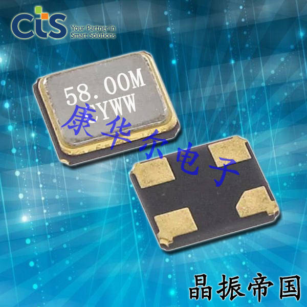 403C11A13M00000贴片晶振,CTS-Frequency石英晶振,403无源晶振