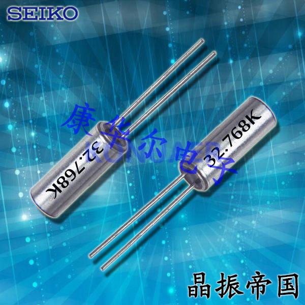 VT200F-12.5PF20PPM插件晶振,Seiko精工无源晶振,VT-200-F圆柱晶振
