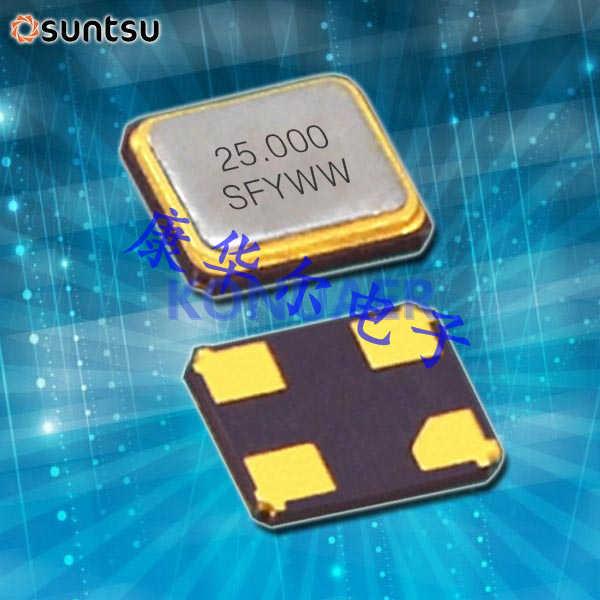 SXT32420CC48-40.000M,SUNTSU欧美晶振,SXT324无源贴片晶振