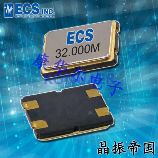 ECS-100-S-20A-TR,ECS伊西斯石英贴片晶振,CSM-8无源晶振