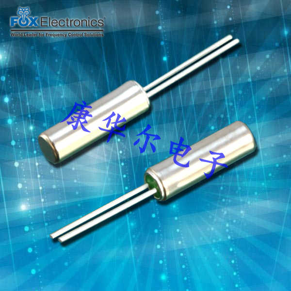 FKT15EIHD0.032768,Fox福克斯圆柱晶振,FKT15石英插件晶振