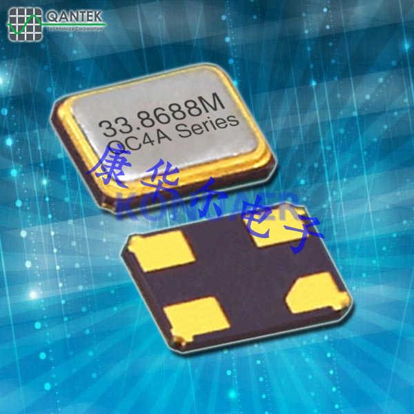 QC4A12.0000F12B33R,QANTEK康泰克晶振,QC4A无源晶振