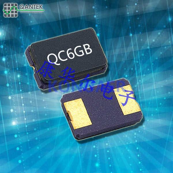 QC6GB12.0000F12B33R,QANTEK陶瓷晶振,QC6GB晶体谐振器