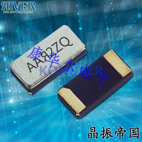 F2S32768090D70X,River贴片晶振,TFX-02S无源石英晶振