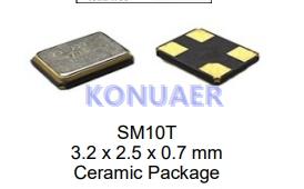 SM10T-8-25.0M-20H1LK,Pletronics无源晶振,SM10T石英晶振