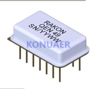 QEN49-BHRIDT50SB/T50MHz,Rakon插件晶振,QEN49有源晶振