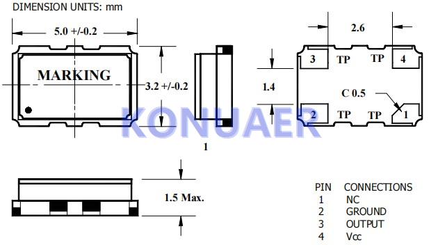 QCT40-CU3H–19.6608,QVS石英温补晶振,QCT40有源贴片晶振