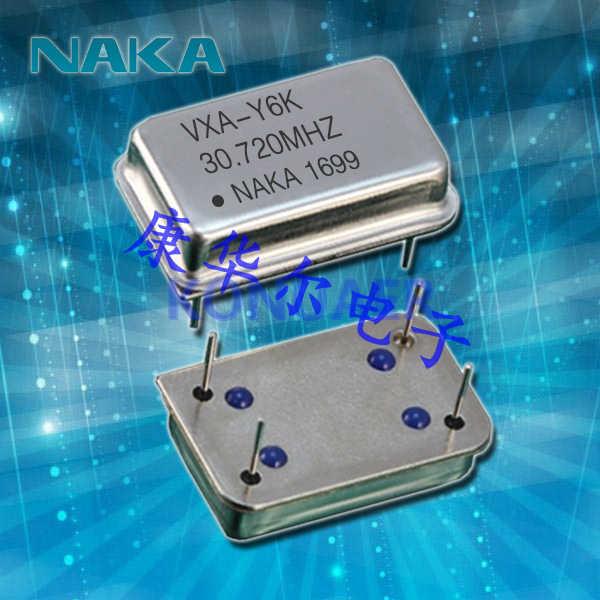 VXA-Y6K-32.00000MHz,NAKA纳卡插件晶振,VXA有源石英晶振