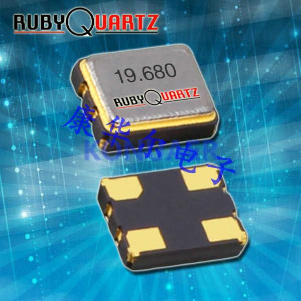 RTVY-124DF327O-S-13.000-TR,RUBYQUARTZ石英晶振,RTVY有源振荡器